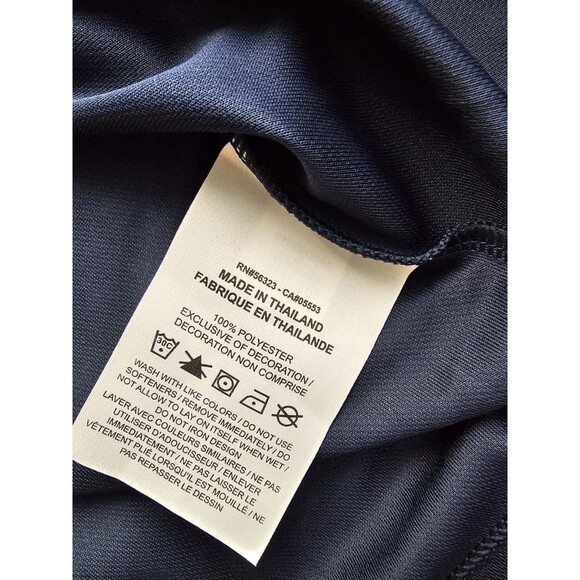 Nike Dri-Fit Men’s Polo Shirt Medium Navy Special Olympics Florida 50th NWT - Picture 6 of 13